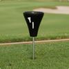 Golf Tee Marker Pointed Metal Stake CupShaped Open rims Athletic Gear