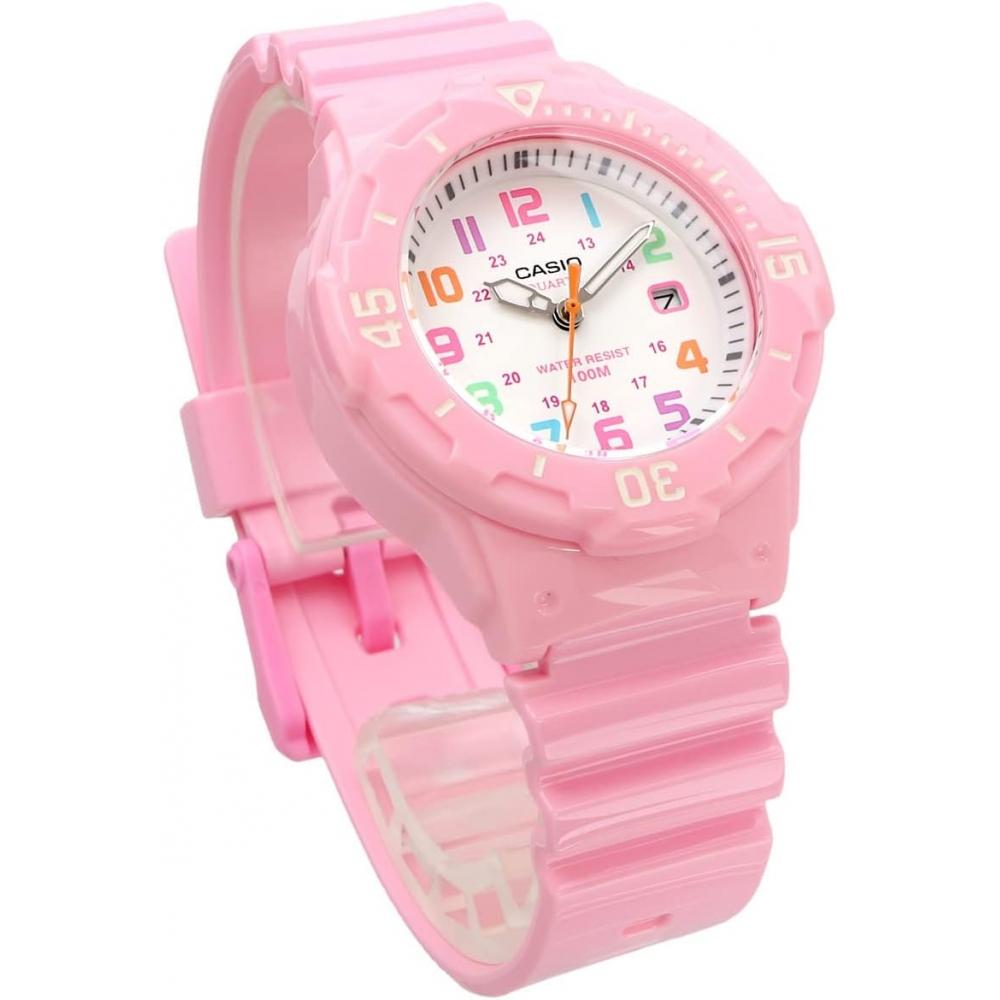 Casio Analog Watch Lrw 200h 4b2v Women Kids Pastel Pink Multi Color