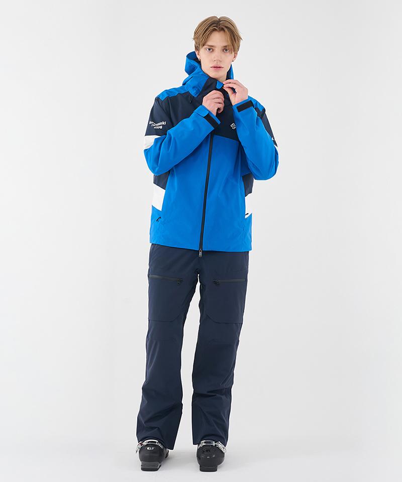 Dolauteoweeo [Doll X Fogus] Fogus Grid Ski Pants 2 Types Black/Navy Unisex