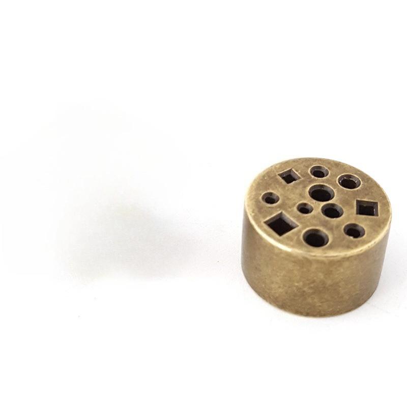 Copper Alloy Incense Holder 11 Holes Multi Hole Line Design Incense Burner Metal for Incense Sticks Mini Home Fragrance Products.