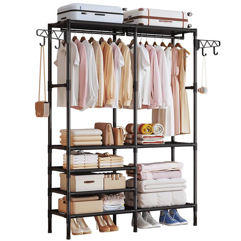 Multifunctional Large-Capacity Indoor Clothes Drying Rack and Wardrobe Cupboard