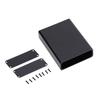 Aluminium Electric Box Waterproof Junction Enclosure Case Integrated for DIY Black