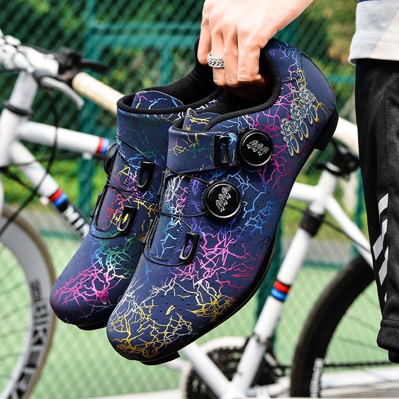 Road Mountain Bike Cycling Shoes With Locking Cleat System Stiff Sole Breathable Lightweight Men Women