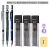 2.0mm Mechanical Pencil Art Drawing Design Automatic Pencil 2B Black/Color Lead Refill Writing Student Office & School Supplies