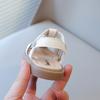 Summer Baby Boy and Girl's Sandals New Embroidered Princess Shoes with Soft Bottom and PU Insole Outdoor