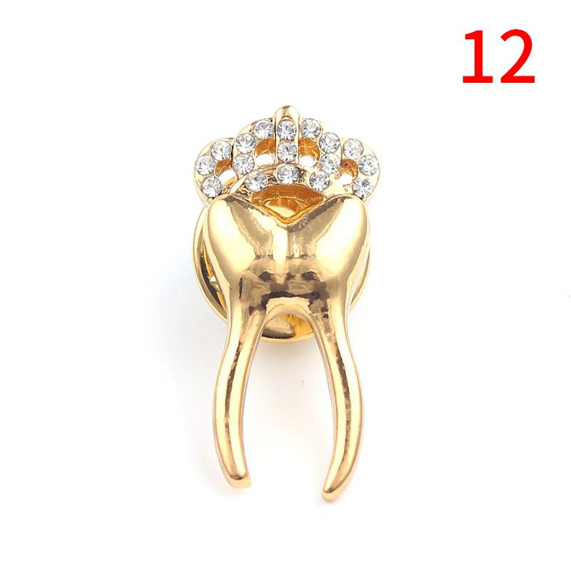 1Pc Women Accessories Doctors Nurse Medical Jewelry Newborn Brooches Metal Lapel Pin