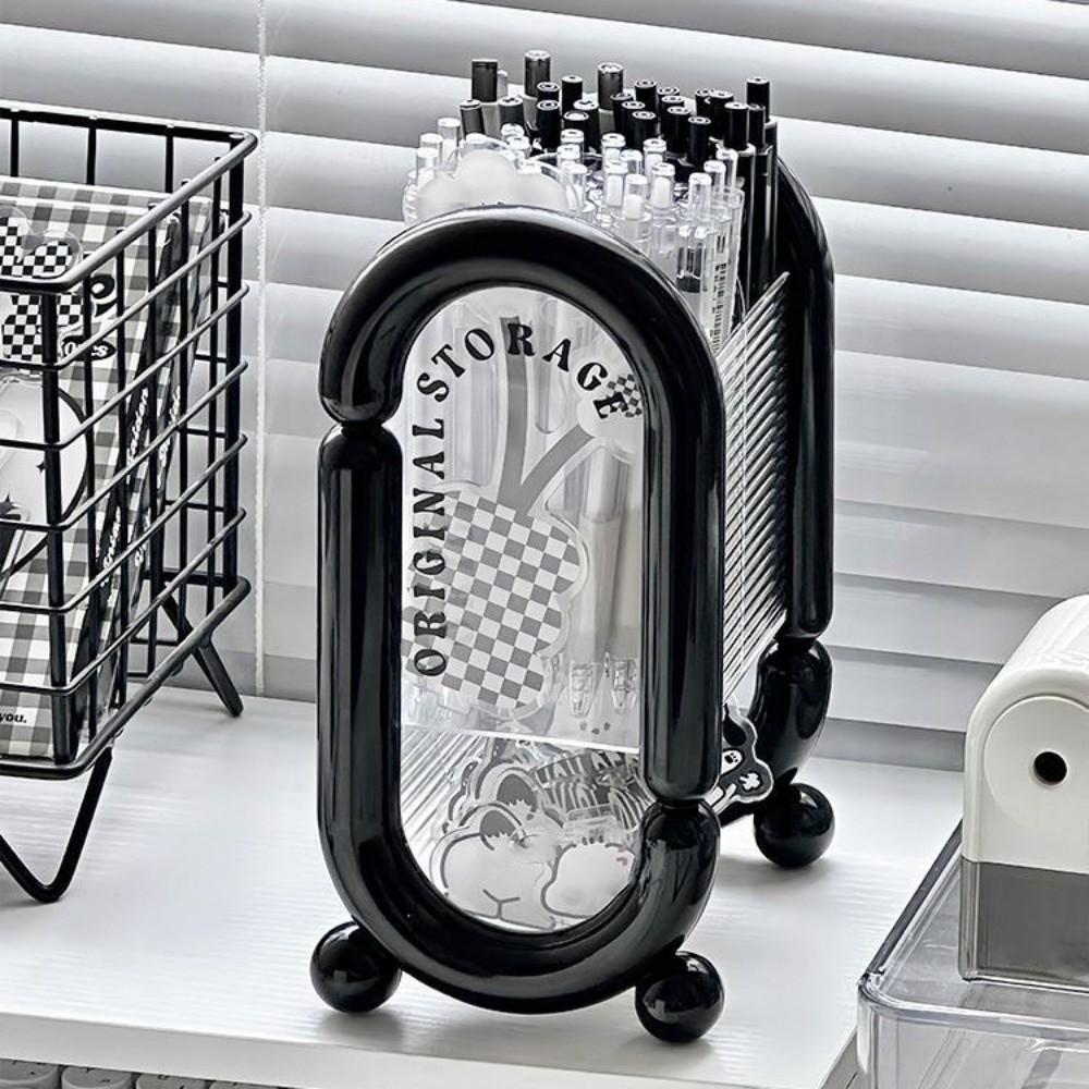 Multi-function Pen Holder Simple Stationery Organizer Pen Storage Box  School Office