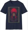 Dark Style Blood Moon Priestess Tee Summer Mens and Womens Loose and Breathable Tshirt Top