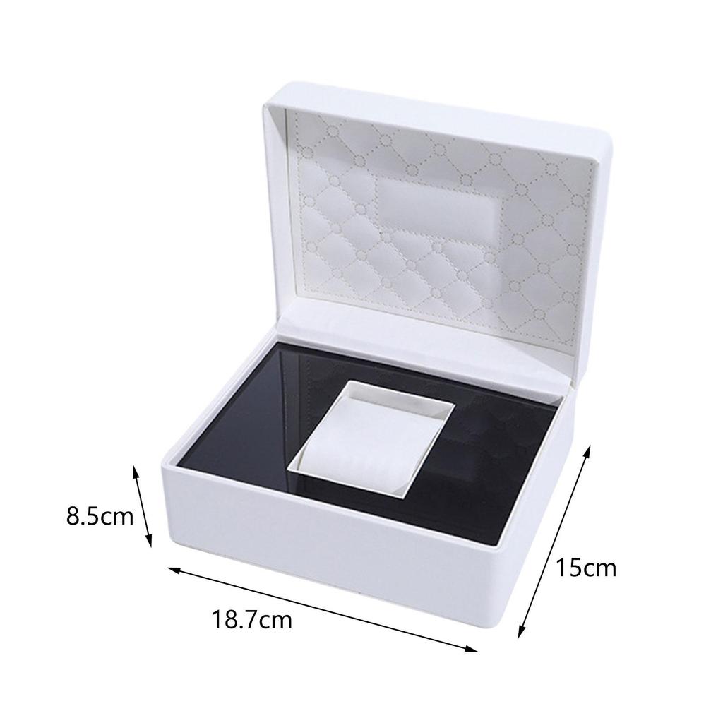 Single Watch Storage Box Watch Storage Travel Case Multifunctional Container Accessories Premium Removable Cushion Watch Case