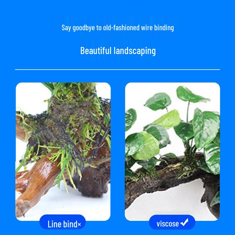 Quick-Dry Glue for Aquarium Moss, Coral, Driftwood & Resin Crafts