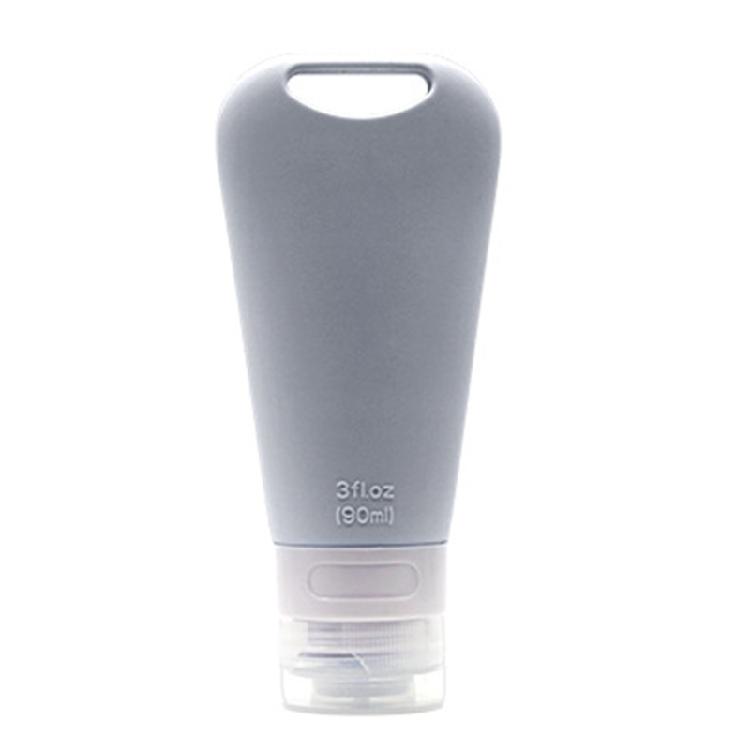 90ml Silikon-Reiseflasche für Toilettenartikel Auslaufsicher Nachfüllbar Ausdrückbar