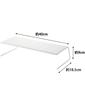 Yamazaki Dish Rack, Dish Storage Plate, Large, White, 2960