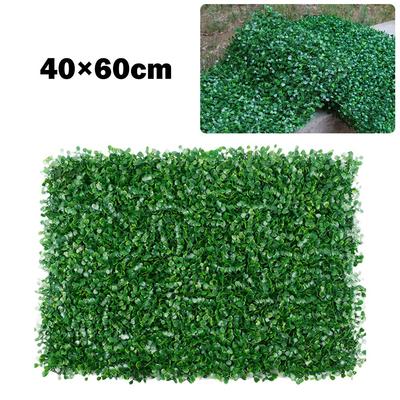 40x60cm Artificial Plant Wall Fake Grass Mat Leaves Hedge Board Fence DIY Simulation Moss Lawn Decoration Home Decor Party Suppl