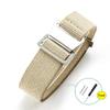 18 20mm 22mm Elastisches Uhrenarmband Nylon-Uhrenbänder Universelles Stoff-Armband für Herren Smartwatch Fallschirmtaschen-Armband für Tudor