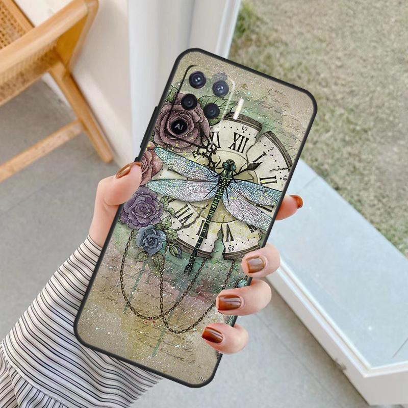 Dragonfly Case For Oppo A18 A78 A98 A38 A58 A60 A80 A40 A96 A76 A16 A94 A74 A54 A15 A17 A57 A77 A5 Pro OPPO A78 5G