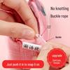 Back-to-School Name Tag Stickers & Lanyard Buckles for Kids' Shoes & Backpacks - Baby Name Circle