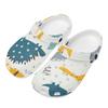 Casual Printed EVA Clogs for Women Men Ventilated Lightweight Slip On Casual Shoes Soft Sole Summer Sandals Daily Leisure Wear