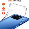 Thick Shockproof Silicone Clear Phone Case For Xiaomi Redmi 10A 13C 4G 12 5G 12C 10 Prime 10C 9C 9A Protection Case Back Cover