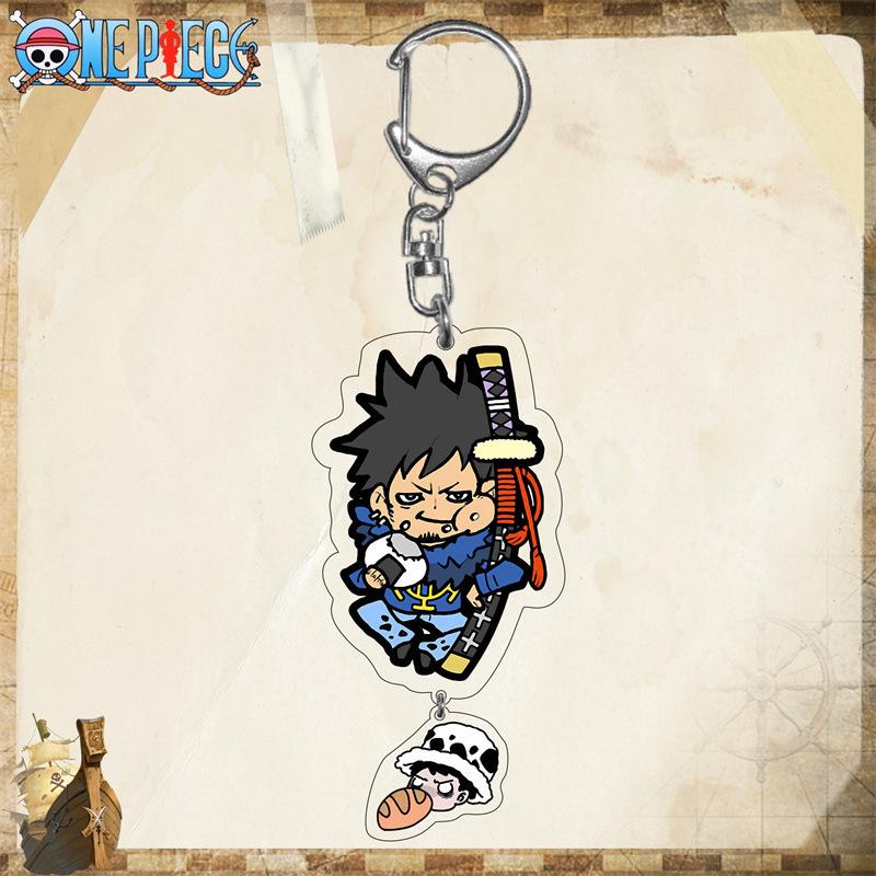 One Piece Luffy Acrylic Keychain - Chopper, Zoro, Anime/Manga, 2D Acrylic Keychain/Cartoon Keychain Gift