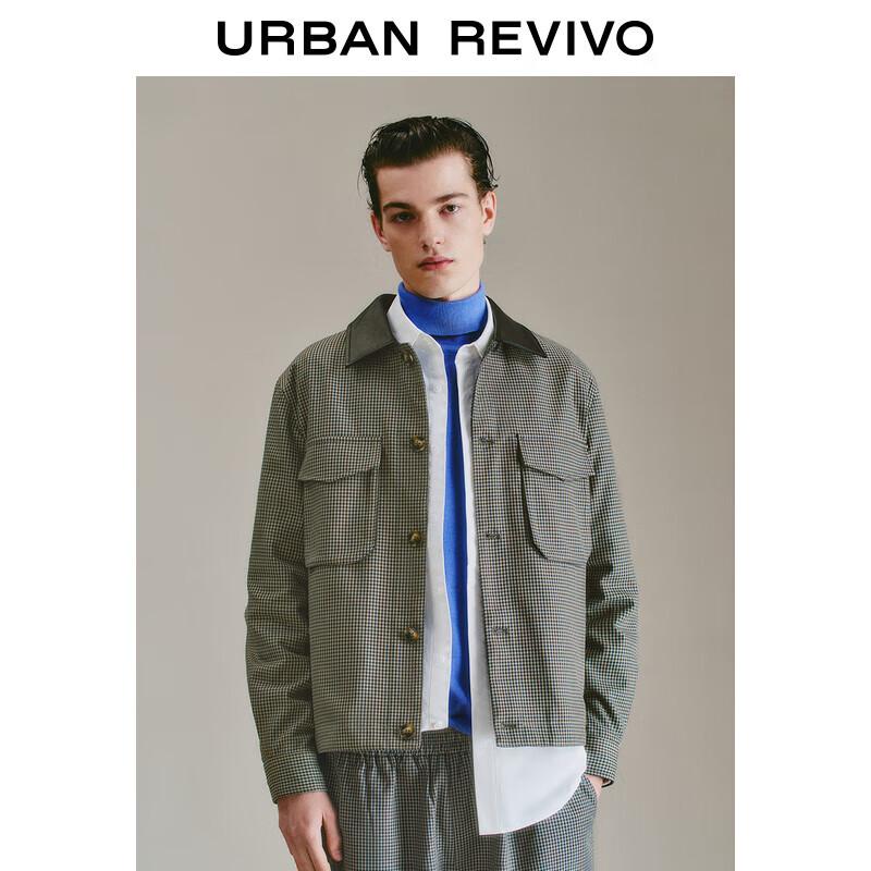 

UR Men s Plaid Color Block Jacket M