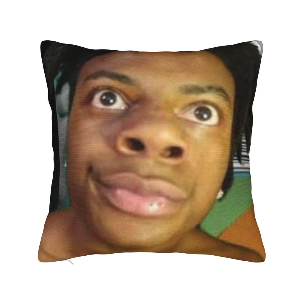 Ishowspeed Funny Meme Square Pillow Case Cushion Covers Awesome Zipper Decorative Throw Pillow Case Cover For Home 45*45Cm