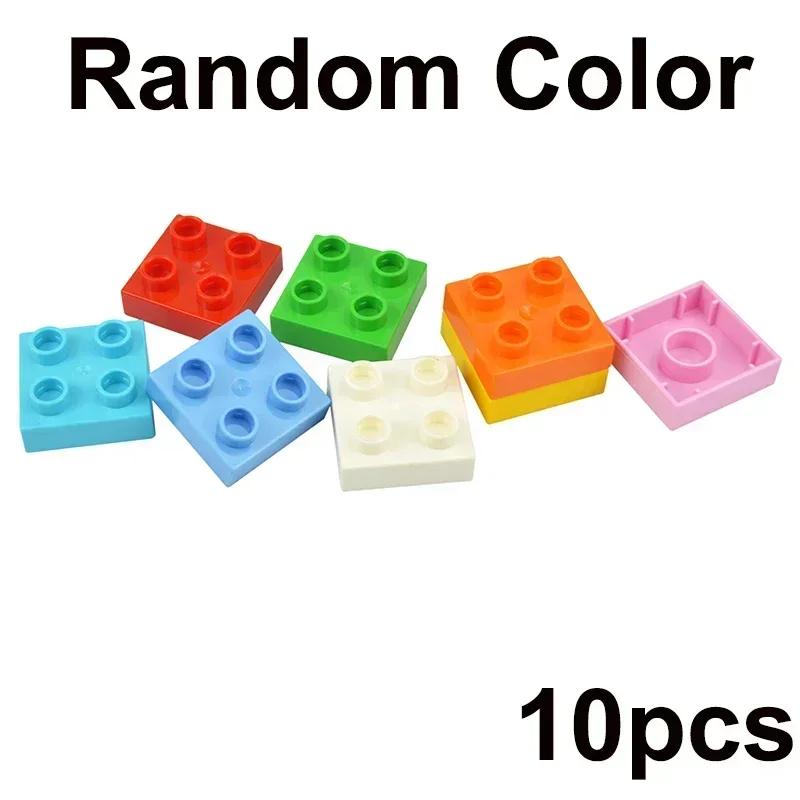 Nagy méretű csúszda, verseny, futópálya, labda, tégla, nagy részecske, építőkocka, tölcsér, csúszda, labirintus, kiegészítők, gyerekjátékok, kompatibilis duploe-k