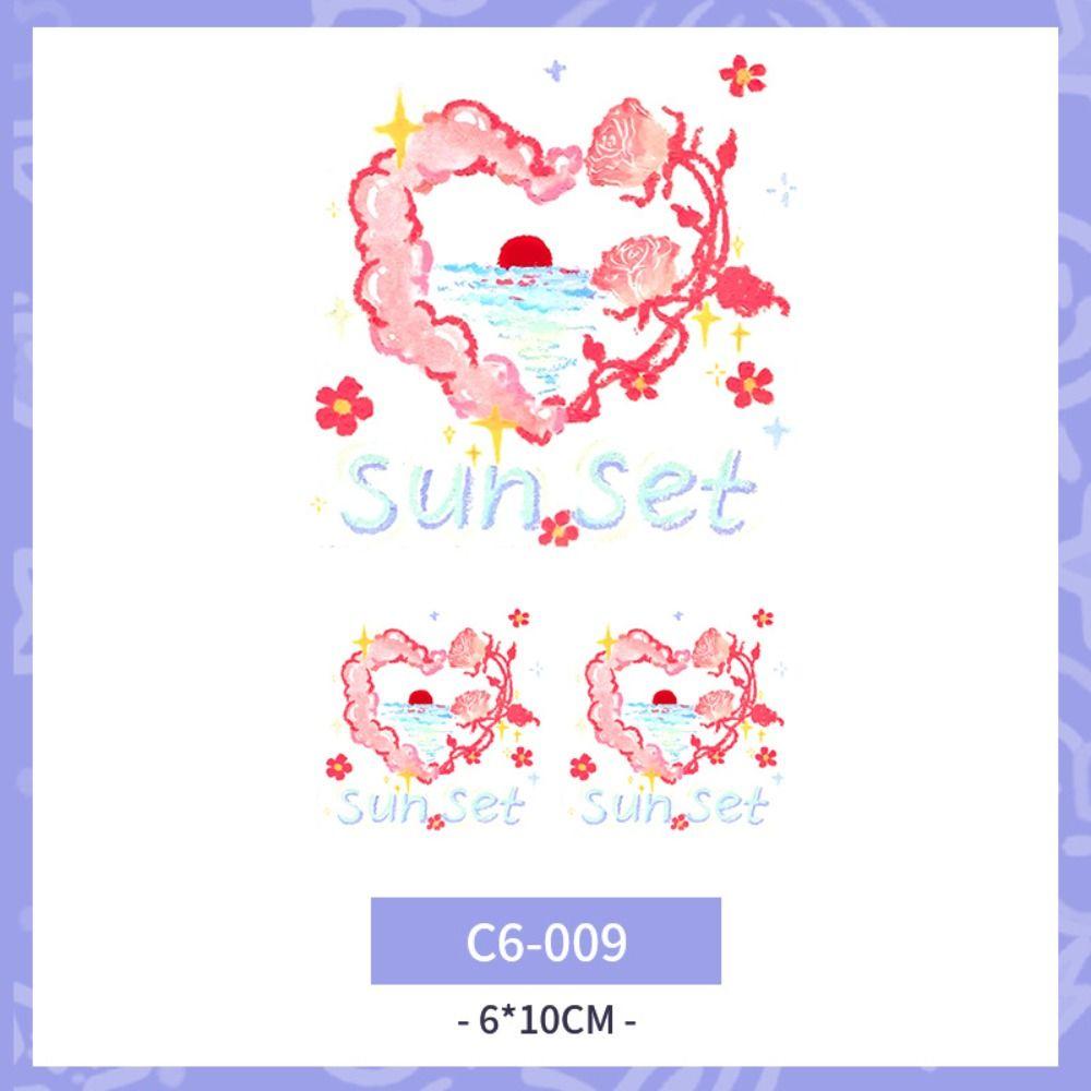 Butterfly Body Art Sticker Cloud Makeup Tattoo Decals Kawaii Temporary Tattoo Stickers  Women