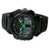   1270 Quartz Digital Electronic Men Watch Fashion Casual Outdoor Sports Male Wristwatch Dual Time Date Week Stopwatch Alarm 5  Waterproof Lumin