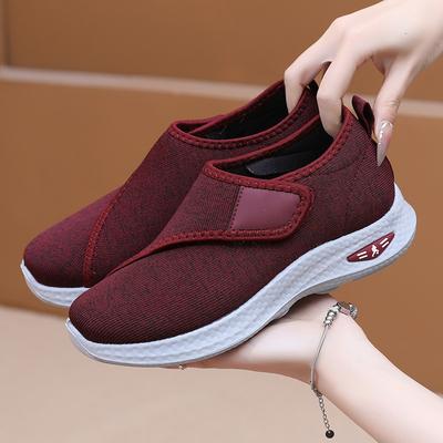 Shoes Women's Spring New Large Size Light Elderly Comfortable Breathable Light Women's One-pedal Casual Mother Shoes