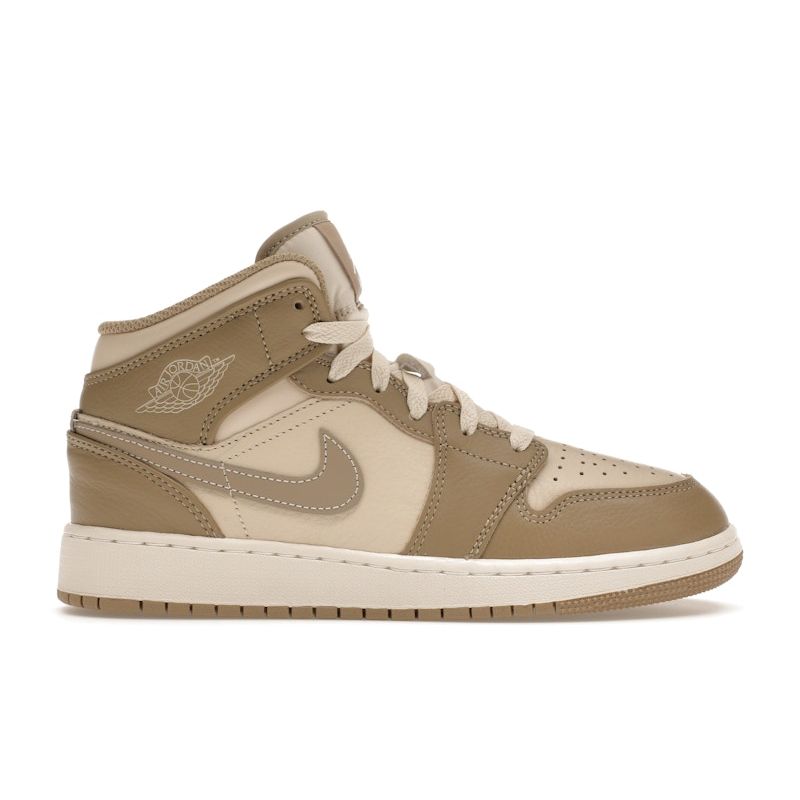 Air Jordan 1 Mid GS Legend Light Brown HF4781-203 38.5