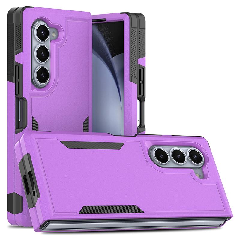 Für Samsung Galaxy Z Fold6 5G Hülle Schutz 2-in-1 PC+TPU Handyhülle