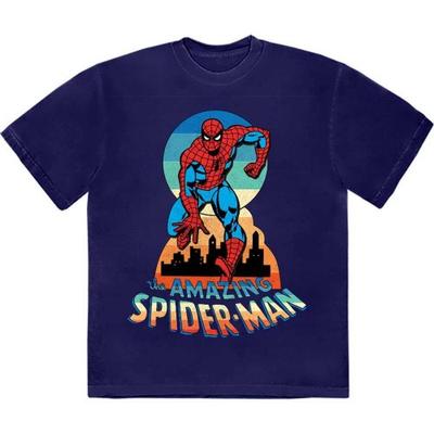 Marvel Comics Unisex-T-Shirt für Erwachsene „The Amazing Spiderman Keyhole“