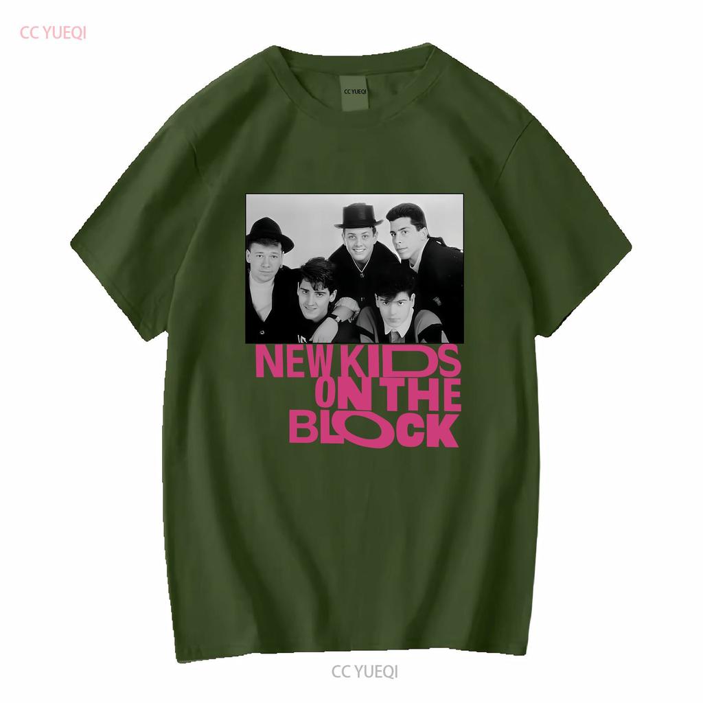 Nkotb Vintage T Shirt New Kids On The Block 2024 Concert Long Or Short Sleeves Vintage Washed Versatile Streetwear Slightly