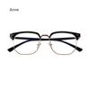 Half Frame Myopia Glasses Fashion Finished Shortsighted Eyeglasses Men Women Optical Goggles Diopter -1.0 -1.5 -2.0 -3.5 To -4.0