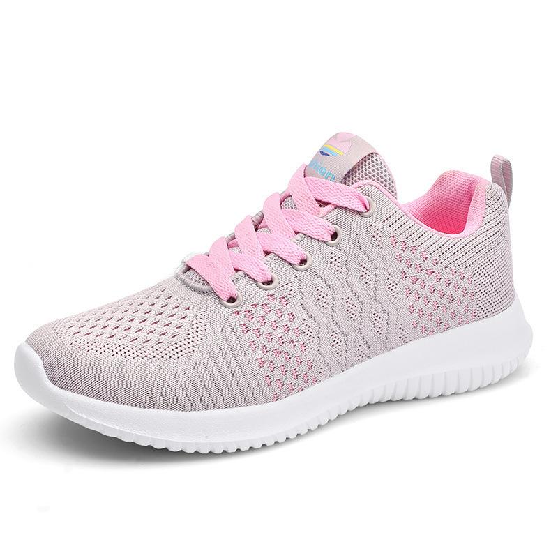 

Повседневная спортивная обувь с вырезами для мужчин, летняя дышащая сетчатая спортивная обувь для женщин 42 розовый
