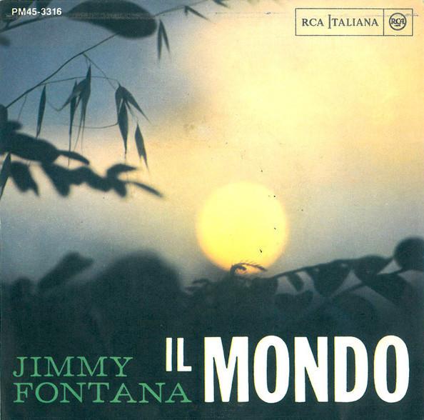 7inch Record JIMMY FONTANA - Il Mondo PM453316 RCA Italiana 1965 UK Pop Used