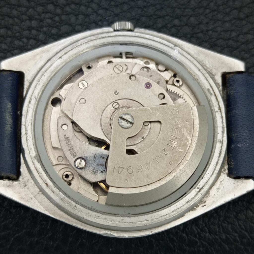 Orient AAA CRYSTAL AUTOMATIC VINTAGE JAPAN MENS ORIGINAL DIAL WATCH A707782-1