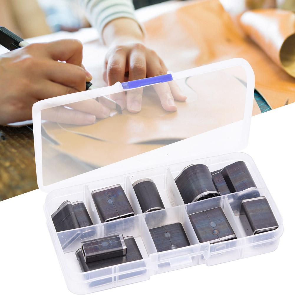 24 Pcs Leather Punch Tool Kit Universal Phone Leather Holster Punch Cutter Set