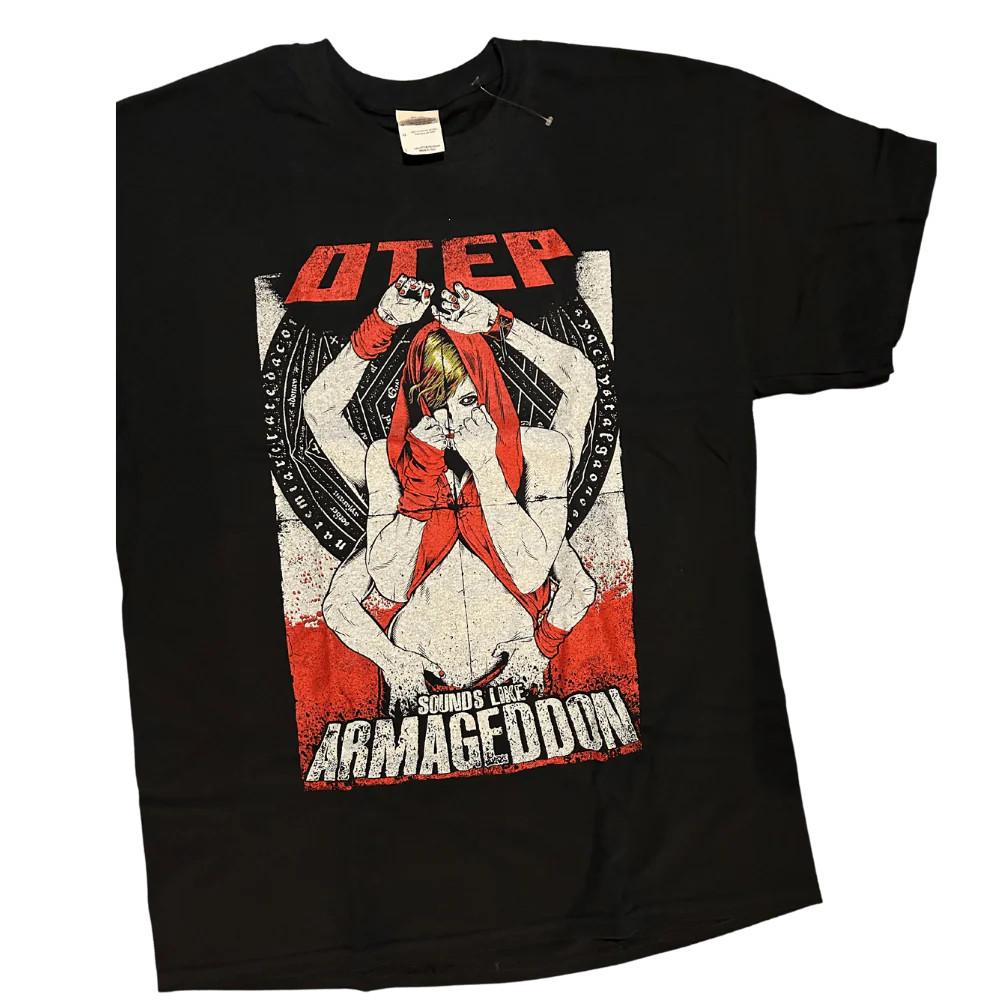 Винтажная футболка OTEP Band Armageddon Унисекс Концертная S - 5XL AR410 Унисекс Футболка M
