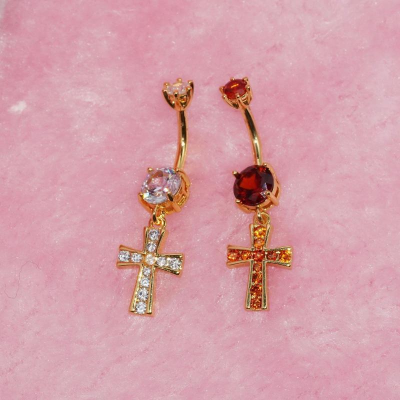 Stainless Steel Belly Button Ring Cute Navel Piercing Jewelry Hypoallergenic Body Piercing for Daily Party Wear