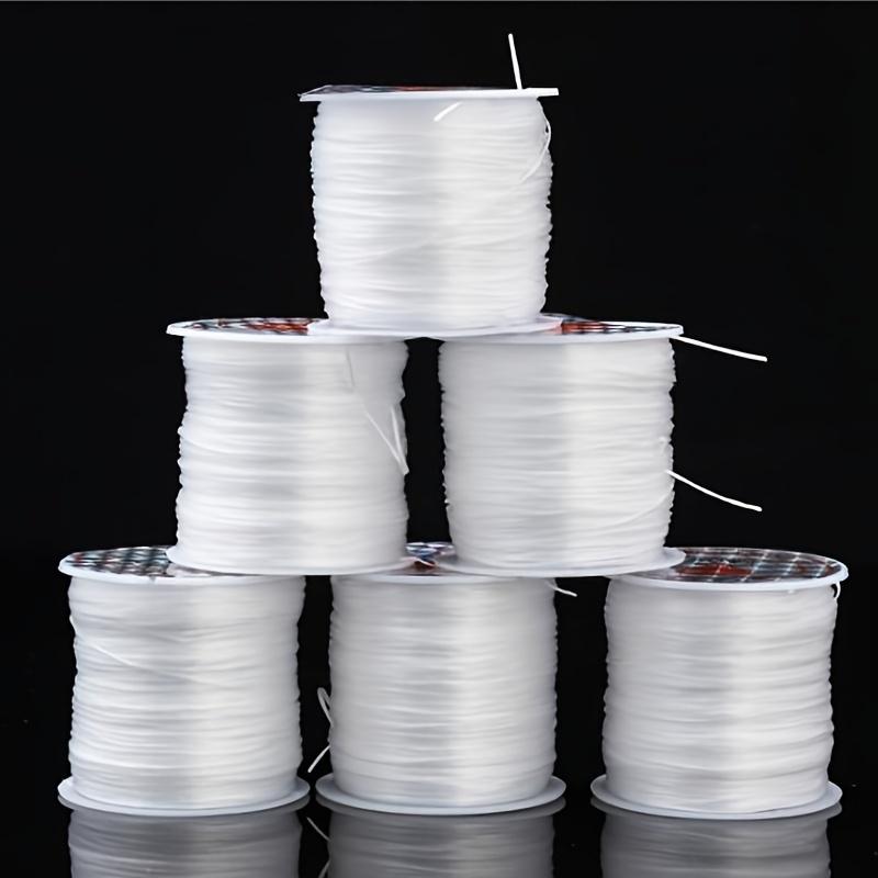 Fir elastic din cristal 0,8 mm Fir elastic din cristal Fir pentru mărgele Fir elastic pentru brățări pentru confecționarea bijuteriilor Confecționarea de mărgele Cordoane și fire pentru mărgelit