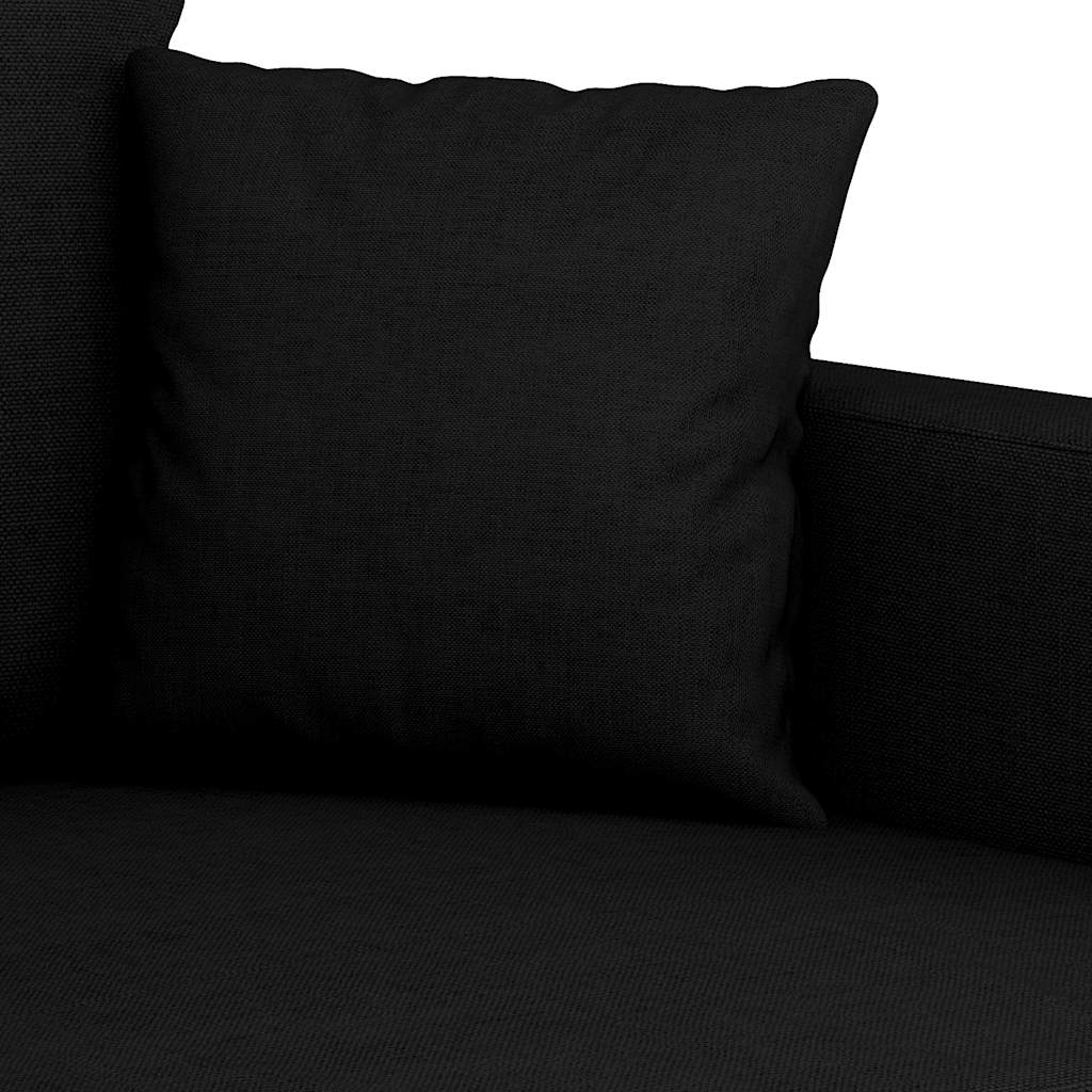 Armchair Black 60 Cm Fabric