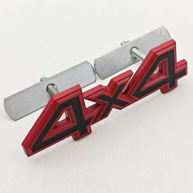 1Pcs 3D Metal Car Styling Logo 4X4 Four-Wheel Drive Car Sticker Emblem Badge Decals Universal Decoration Accessories