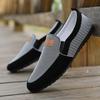 Men's Casual Canvas Shoes Light Walking Loafers Concise Breathable Driving Shoes Moccasins 2024 Summer New Work Leisure Footwear