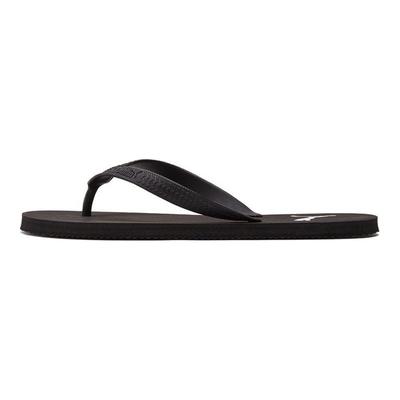 Soft Sole Comfortable Flat Slide Sandals Unisex Footwear Black 360252-05