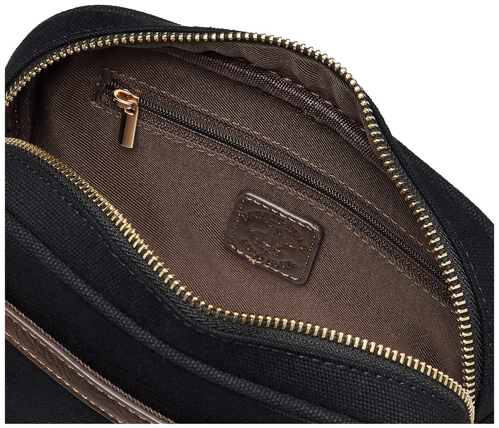 Beverly Hills Polo Club Canvas Umhängetasche BH1009N Damen Schwarz x Schwarz Einheitsgröße