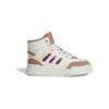 Adidas Drop Step EL J Durable Mid-Top Walking Shoes Baby Shoes White Brown IG1482