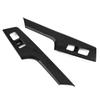 Trim Handle Bowl Cover ABS Car Accessories Carbon Fiber Style Door Parts Interior Decoration Replacement Trim Handle