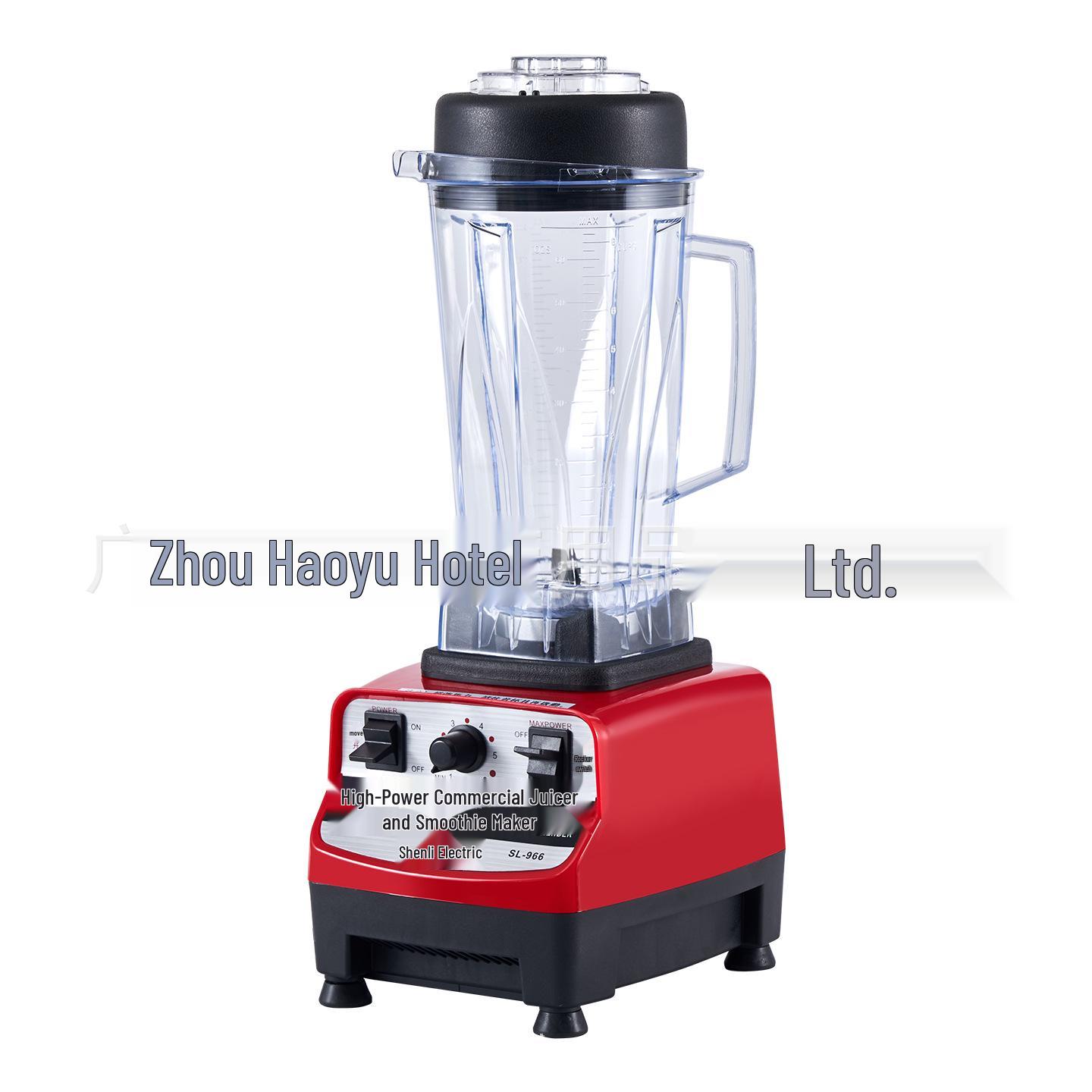 Многофункциональный блендер для смузи и соевого молока Shenli SL-966 - Измельчитель льда и кухонный комбайн Shenli