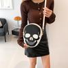 Fashion Casual Women's Shoulder Bag Skull Pattern Color Contrast Design Crossbody Bag For Halloween Festivals Party CLE